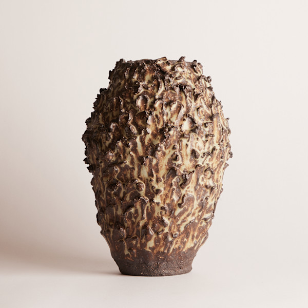 Textured Vessel 6 by Mohamed Ouedraogo