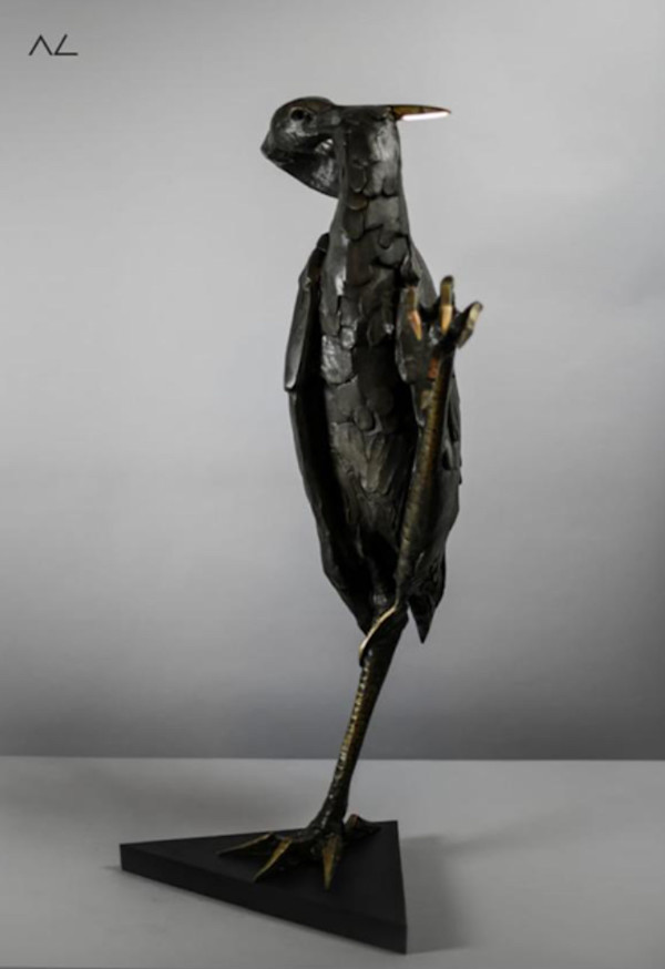Garza bronce by Alfredo Cota, Image 1.