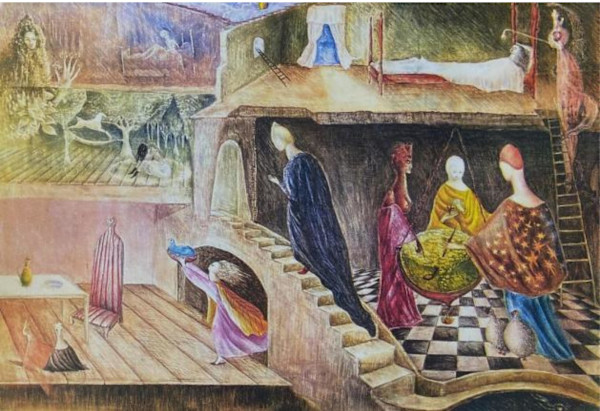 La casa de enfrente by Leonora Carrington, Image 1.