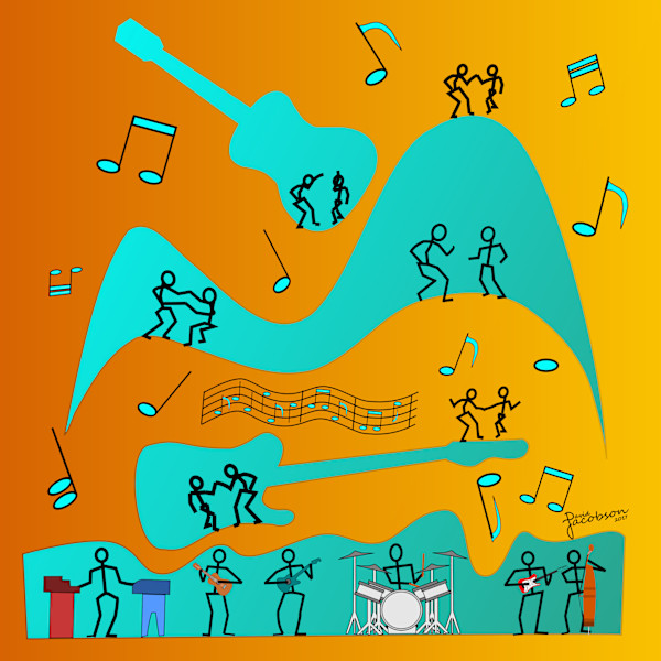 Dancing to the Music by David Jacobson