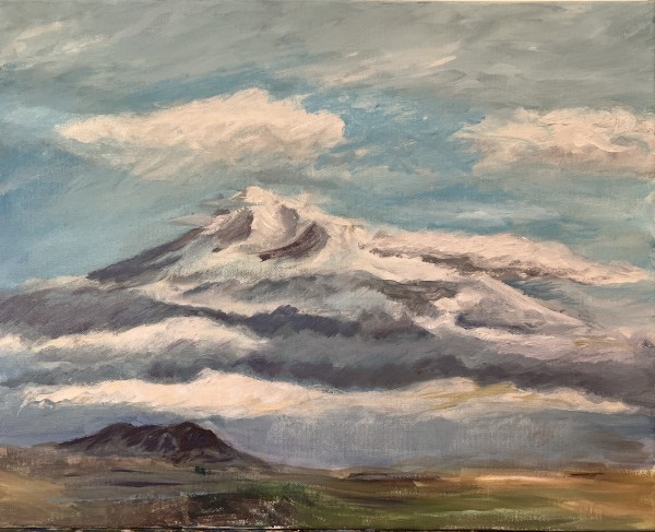 627- Mt. Shasta - View Pt just north of Yreka by Katy Cauker