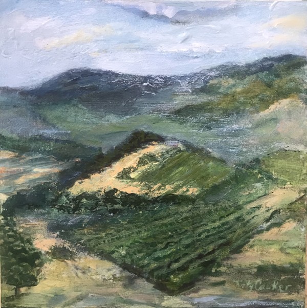 652-Carpenter Hill Vineyards/ Selected for a Purchase Award at OSU Art About Agricultural 2020 -AAA by Katy Cauker