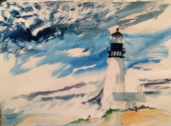 097 - Yaquina Lighthouse by Katy Cauker