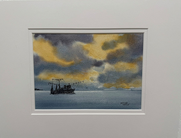 Savannah Shrimper I by WC Crenshaw