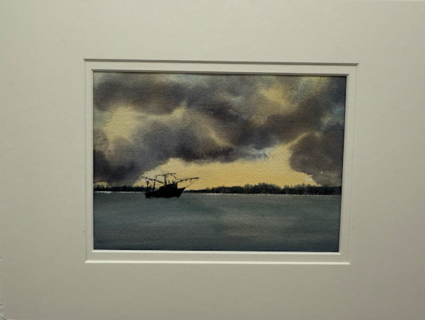 Savannah Shrimper II by WC Crenshaw