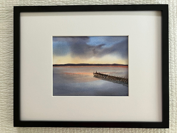 Dock Sunset by WC Crenshaw