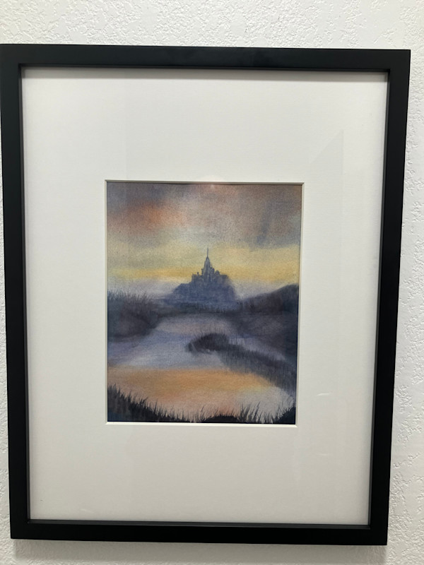 Le Mont St Michel by WC Crenshaw
