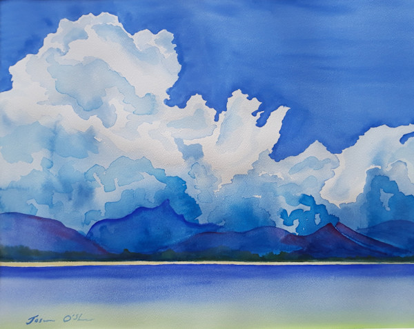 Byron Bay Clouds by Jasmine O'Shea