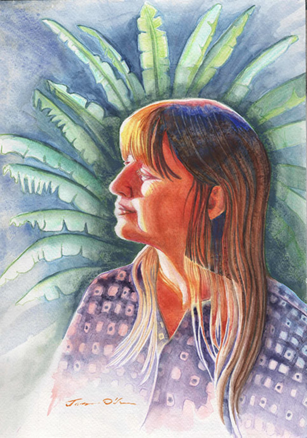 Self Portrait with Light by Jasmine O'Shea