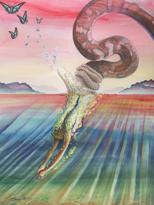 Shedding Like Snakes by Jasmine O'Shea