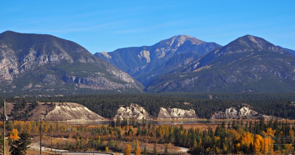 Columbia Valley Wetlands in Autumn, Invermere, BC by Carol Gordon