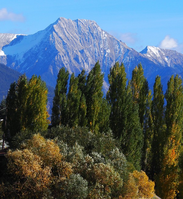 Chisel Peak in autumn by Carol Gordon