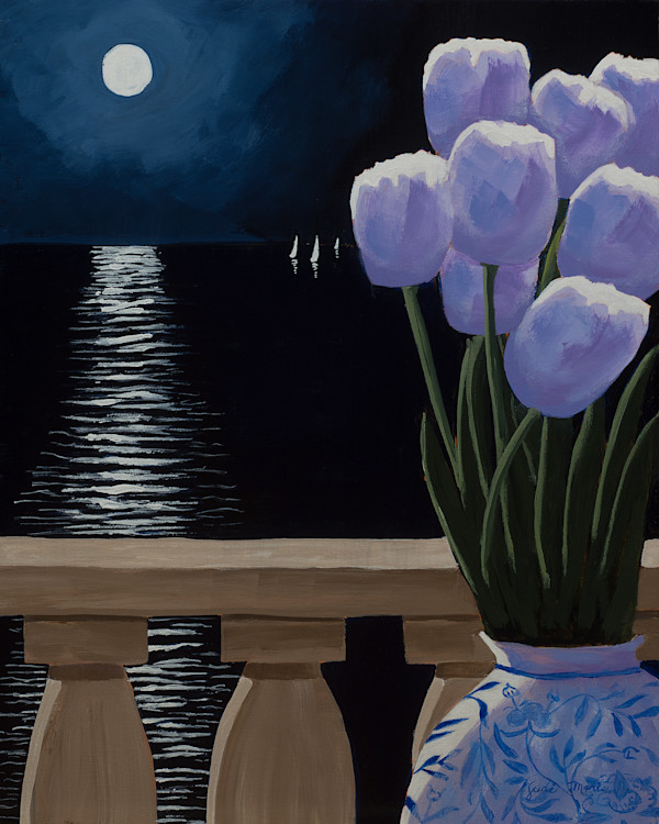 Moonlit Tulips by Judi Marie