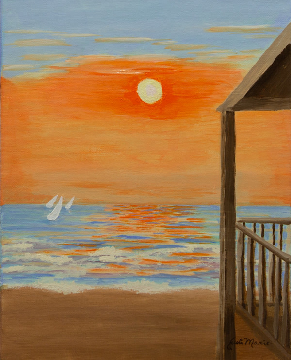 First Day at the Beach by Judi Marie, Image 1.
