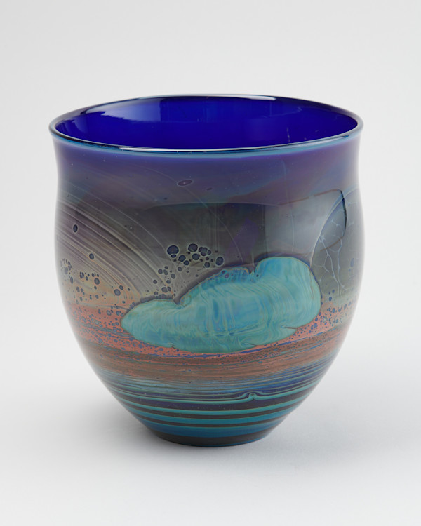 Vase with Landscape by John Lewis