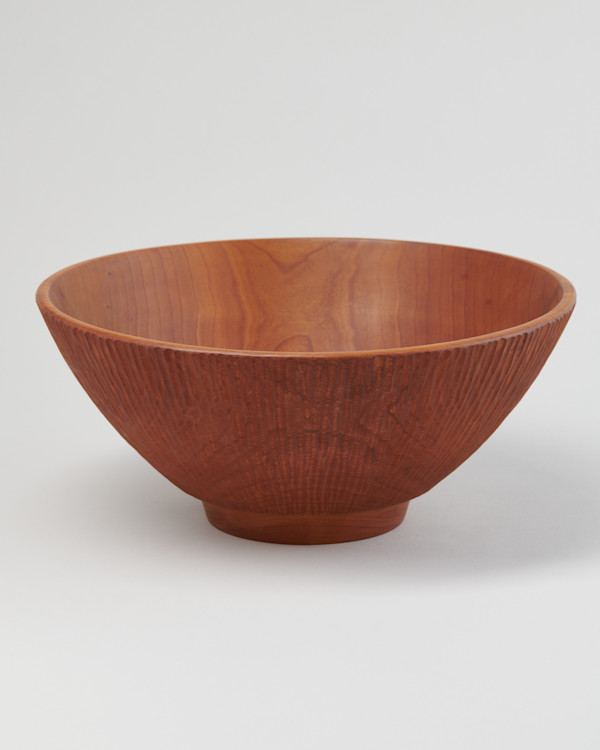 Fluted Bowl by Al Stirt