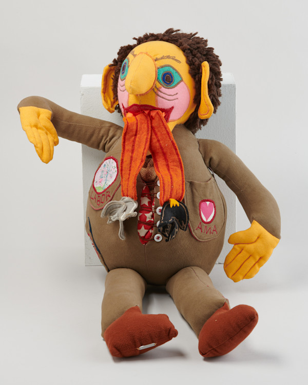 Political Animal Doll by Lisa Drumm