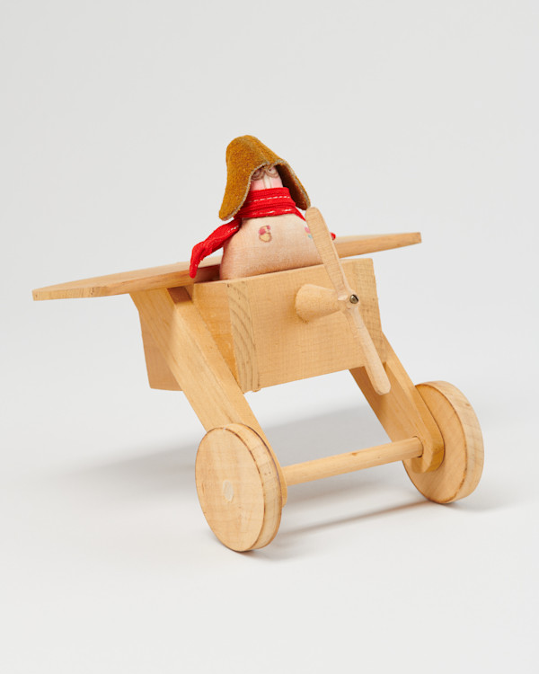 Wooden Airplane by George Landino