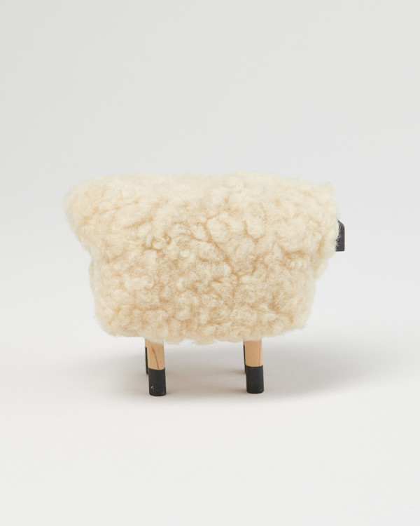 White Toy Sheep by Phil Geraci