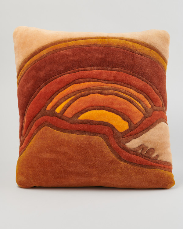 Dye-Painted Pillow by Rebecca Edwards