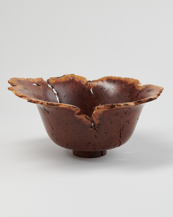 Burl Wood Bowl by Hap Sakwa