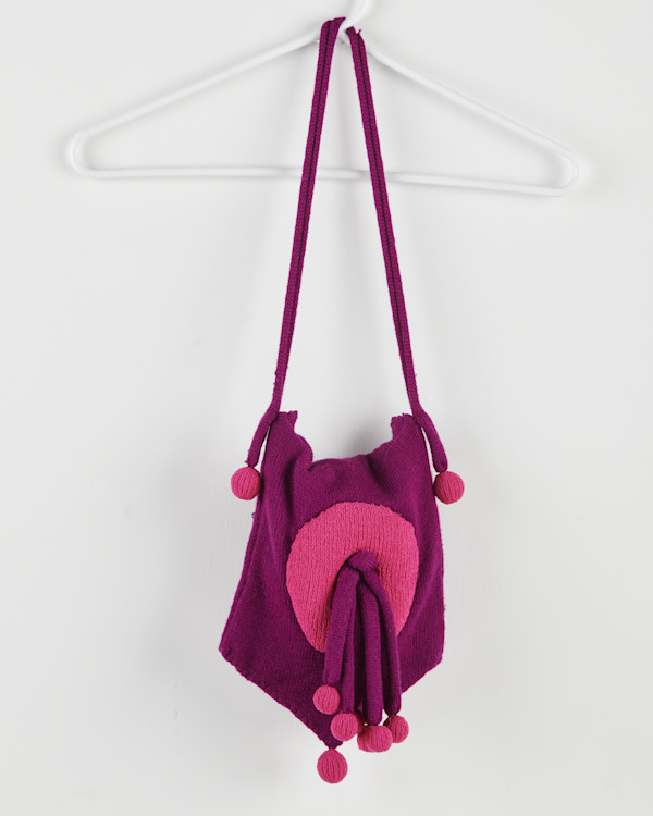 Purple Purse by Sharon Davis