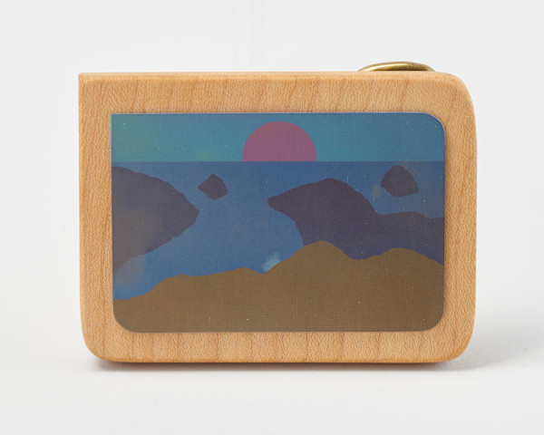 Sunrise Landscape Belt Buckle by Electrum