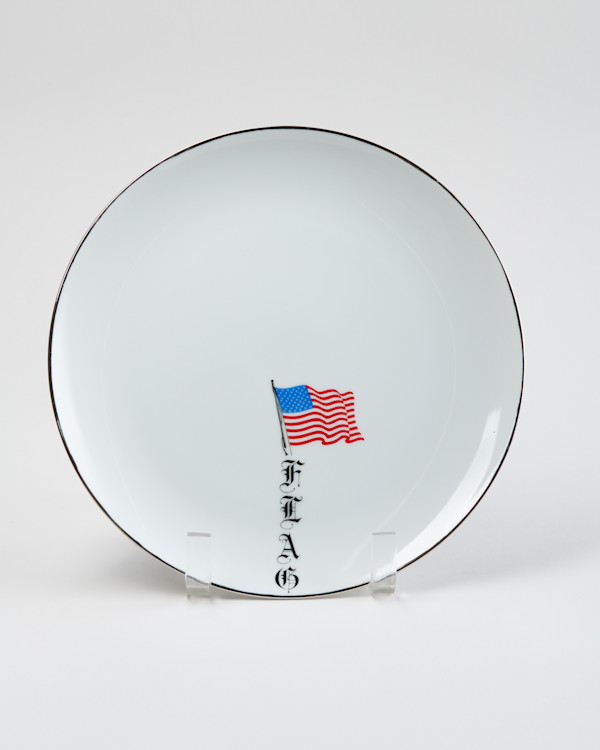 FLAG Plate by Howard Kottler
