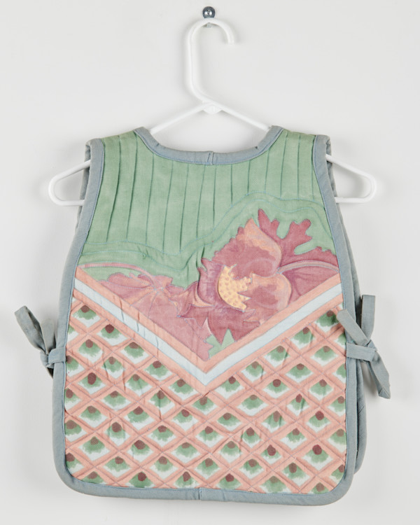 Blue & Green Tabard by Jean Whitney