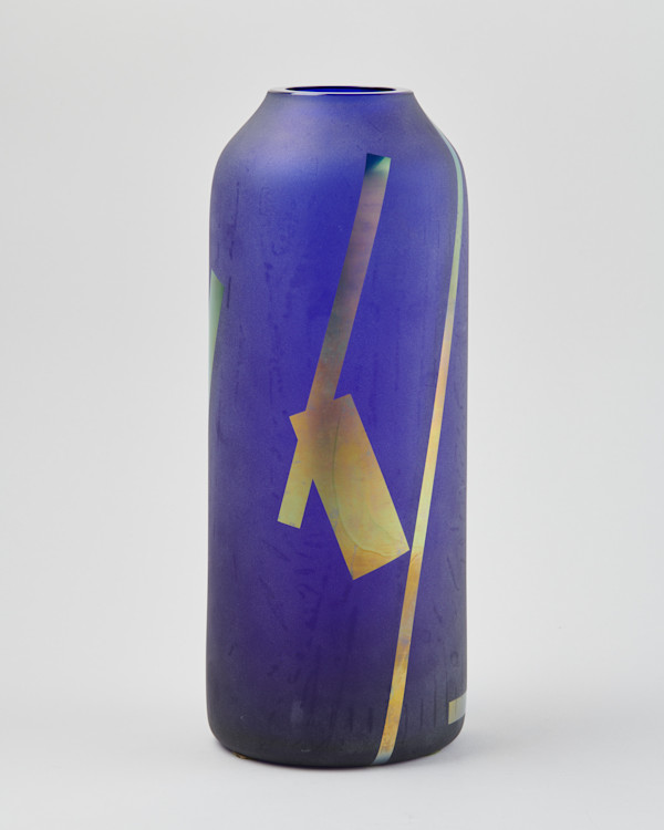 Cobalt Blue Vase by Steven Maslach