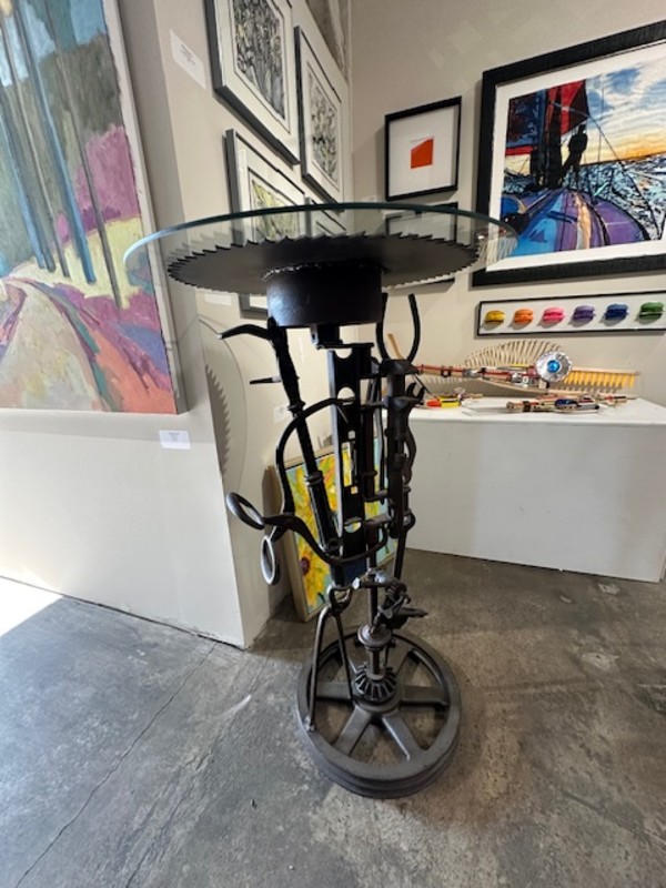 Cocktail table (Saw top) by Rob Seltzer, Image 2.