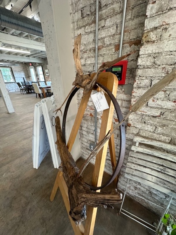 Heron in Hoop by Larry Ringgold, Image 1.