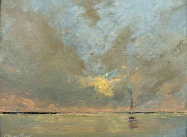 Peaceful Sunrise by Nancy Fine