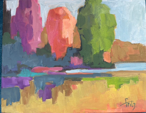 Bayside Trees by Richard Fritz