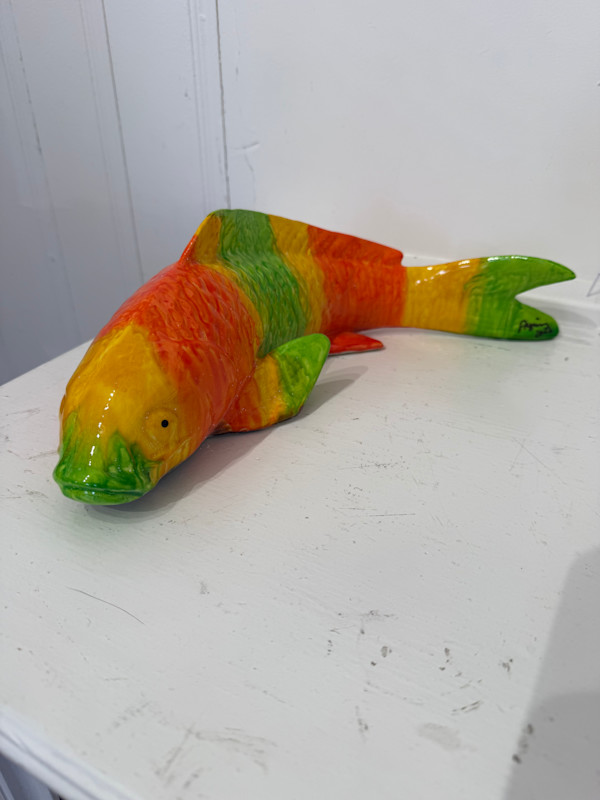 Koi Fish (Green/Yellow/Orange) by Ancizar Marin, Image 1.