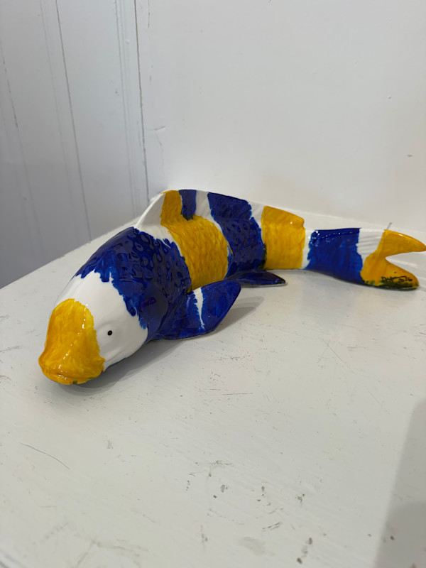 Koi Fish (Blue/Yellow) by Ancizar Marin, Image 1.