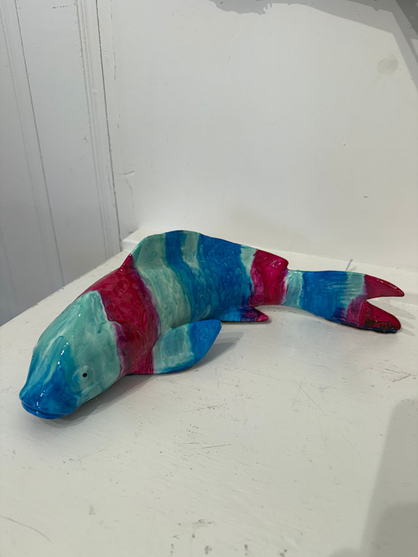 Koi Fish (Pink/Blue) by Ancizar Marin, Image 1.