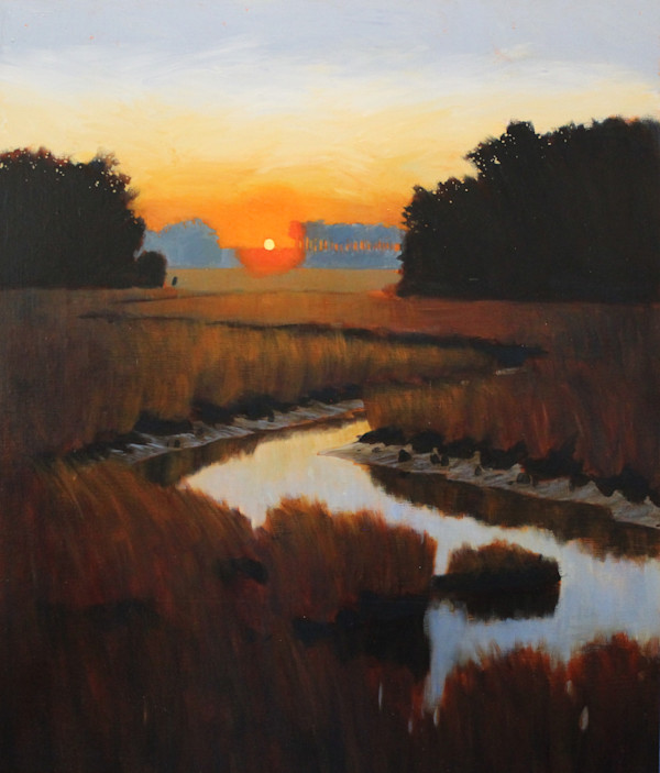 Marsh Sunset by Steve Rogers