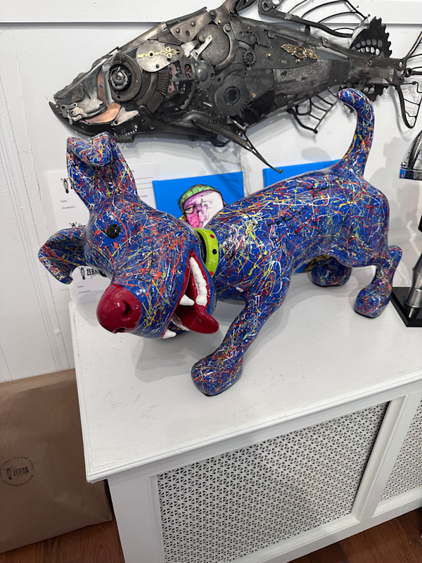 Magnetic Dog (Blue) by Ancizar Marin, Image 1.