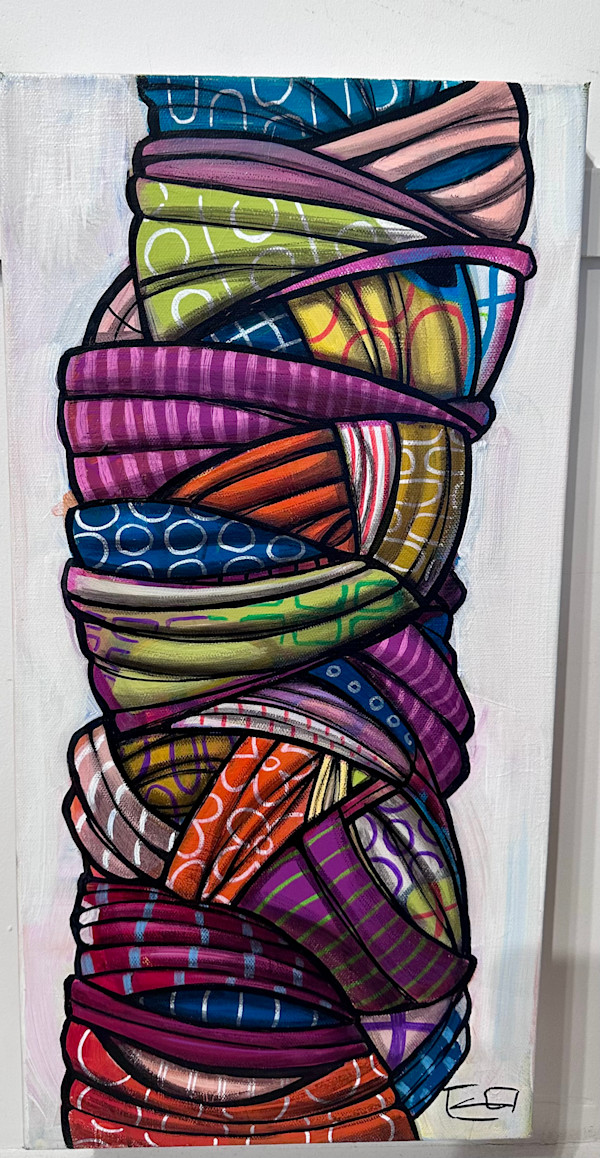 Tower of Fabric by Cbabi Bayoc