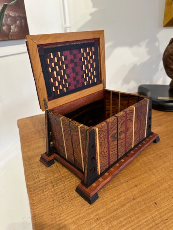 Checkerboard box by Terance John