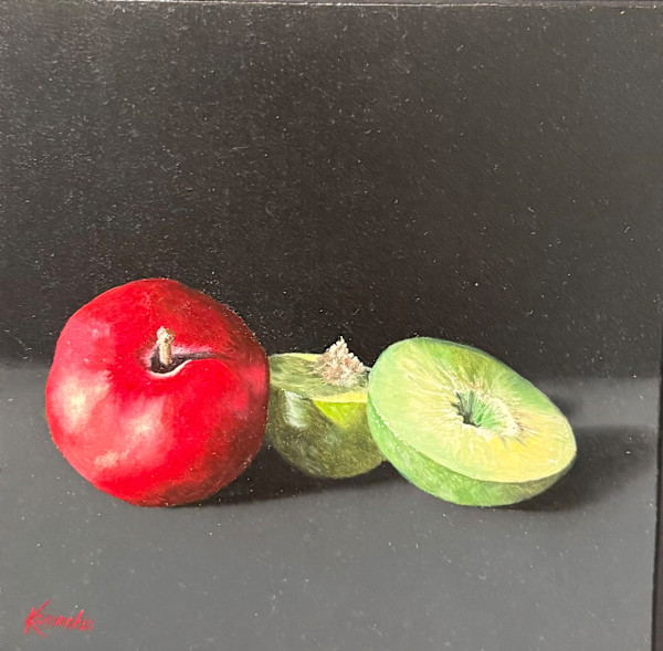 Plums by Deborah Kommalan