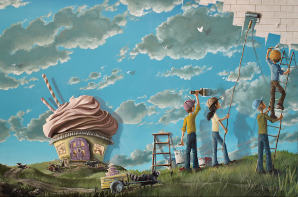 The Bandit Bakery Mural Project by Gabriel Lehman