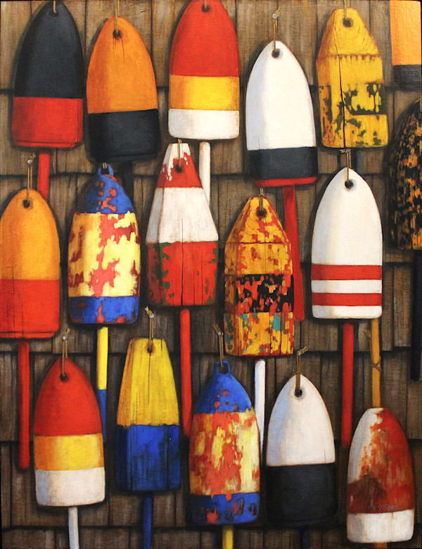 Old Marine Buoys by Steve Rogers, Image 1.