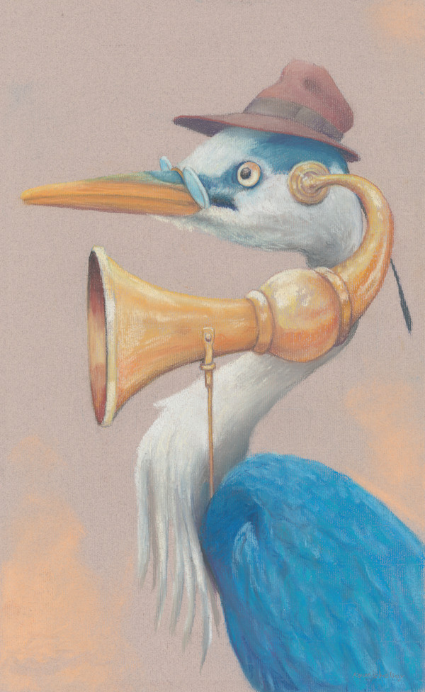 Heron-aid by Kevin O'Malley