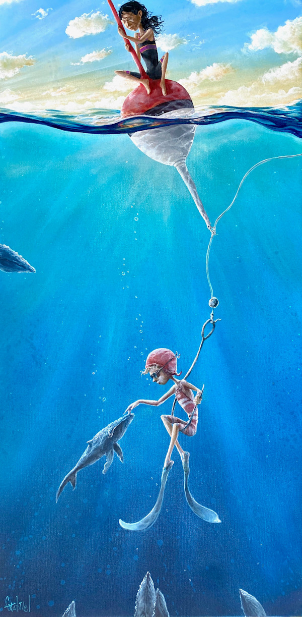 My Friend Mino (The Blue Whale) by Gabriel Lehman