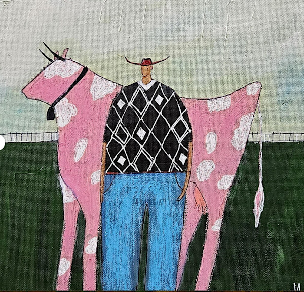 Brad and Boy Pink by Anna Varkevisser