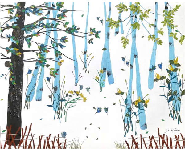 Spring Visit by Aster da Fonseca, Image 1.