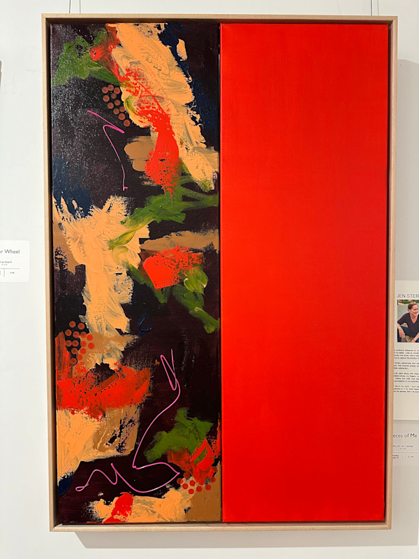 Pieces of Me (red) by Jen Sterling