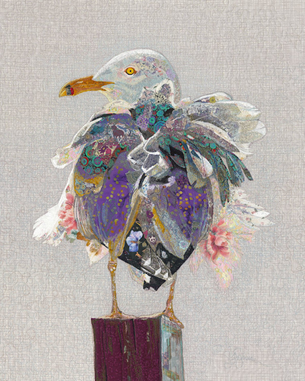 "Gull Life" - Smithsonian Gull  (Larus smithsonianus)  Photographer: Donna Tolbert Anderson by Susan Fay Schauer